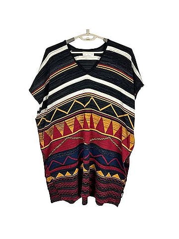 Zara Poncho (view 1)