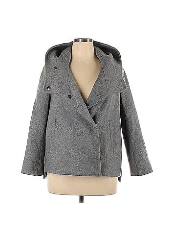 Zara Basic Zara Basic Coat (view 1)