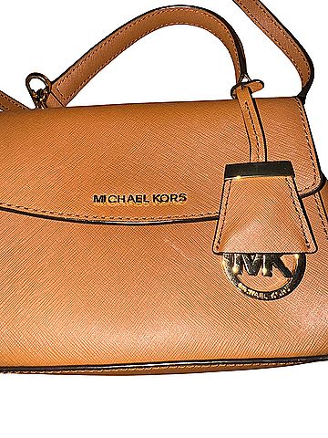 Michael Kors Leather Crossbody Bag (view 2)