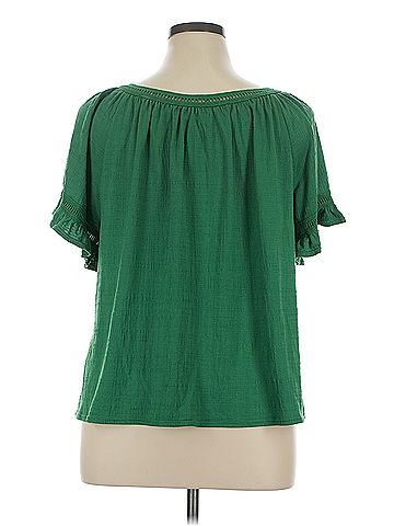 Max Studio Max Studio Short Sleeve Blouse (view 2)