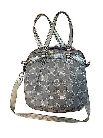 Coach Rare Coach Poppy signature Sateen Luxe Satchel (view 2)