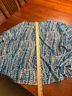 Chico's 100% Polyester Print Blue White Blouse Size L - photo 6