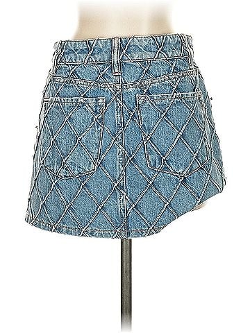 Alice + Olivia Alice + Olivia Denim Skirt (view 2)