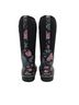 Bogs Floral Multi Color Black Rain Boots Size 6 - photo 2