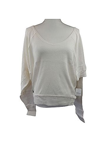 Free People Santa Clara Thermal Long Sleeve Blouse (view 2)