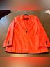 STAUD 100% Polyurethane 100% Polyester Orange Blazer Size S - photo 7