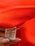 STAUD 100% Polyurethane 100% Polyester Orange Blazer Size S - photo 3