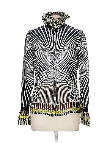 Etcetera Etcetera Long Sleeve Silk Top (view 1)