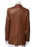 STAUD Faux Leather Blazer Jacket - photo 2