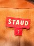STAUD Faux Leather Blazer Jacket - photo 3