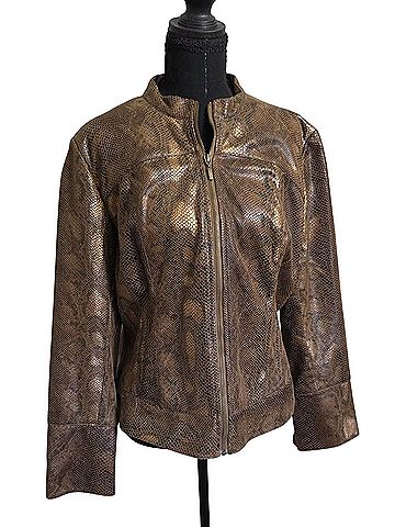 Ruby Rd. Leather Jacket (view 1)