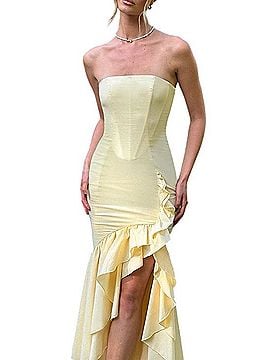 Babyboo Angelina Maxi Dress Cocktail Dress (view 2)