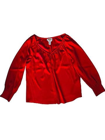 Talbots silk Long Sleeve Blouse (view 1)