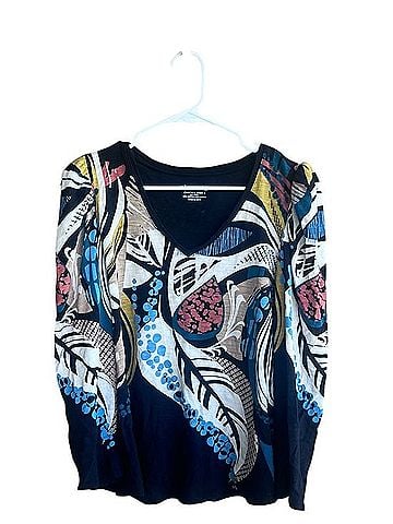 Chico's Long Sleeve T-Shirt (view 1)