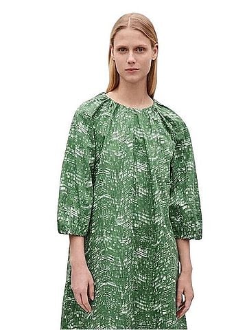 Cos Elastic Detailed Twill Dress Casual Dress (view 2)