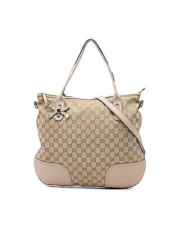 Gucci Small GG Canvas Princy Hobo (view 1)