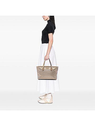Gucci Medium GG Imprime Tote (view 2)