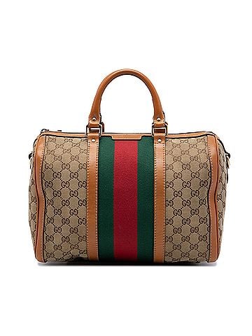 Gucci Medium GG Canvas Web Joy Boston Bag (view 1)