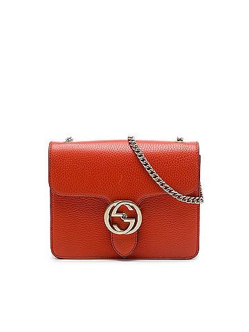 Gucci Small Dollar Calfskin Interlocking G Crossbody (view 1)