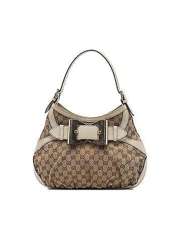 Gucci GG Canvas Dialux Queen Hobo (view 1)