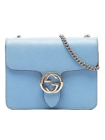 Gucci Small Dollar Calfskin Interlocking G Crossbody (view 1)