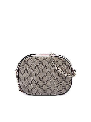 Gucci Mini GG Supreme Chain Crossbody (view 1)