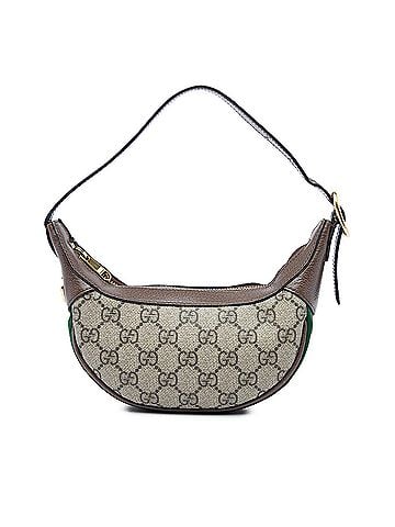 Gucci Mini GG Supreme Web Ophidia Shoulder Bag (view 1)