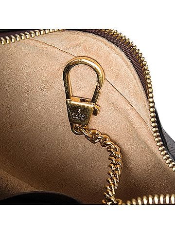 Gucci Mini GG Supreme Web Ophidia Shoulder Bag (view 2)