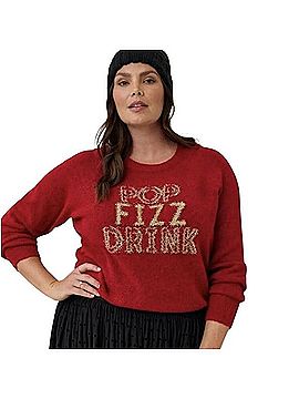 Torrid Pop Fizz Drink Pullover Sweater (view 2)