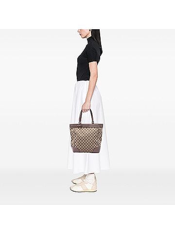 Gucci GG Canvas Mayfair Tote (view 2)