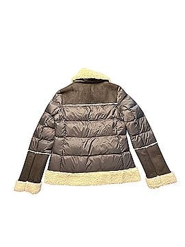 Tahari Selena Faux Suede Shearling Puffer Jacket (view 2)