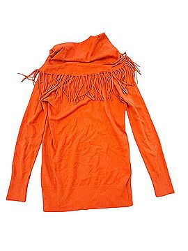 Michael Kors Angora Knit Off the Shoulder Fringe Pullover Sweater (view 2)