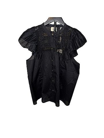 Elie Tahari Short Sleeve Blouse (view 1)