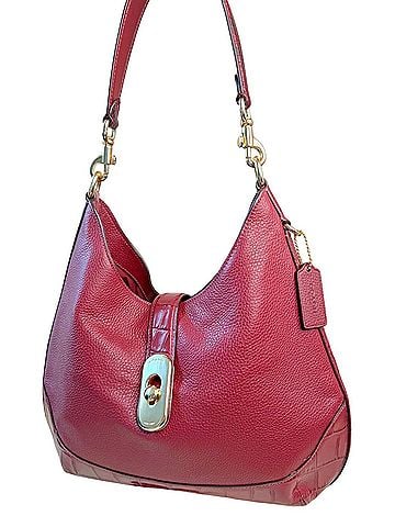 Coach amber Leather Hobo (view 1)