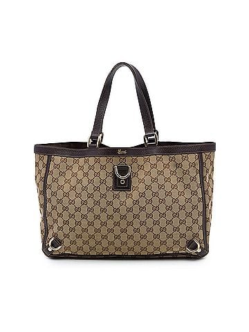 Gucci GG Canvas Abbey D Ring Tote (view 1)