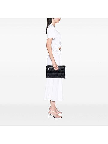 Bottega Veneta Nappa Intrecciato Stitched Clutch (view 2)