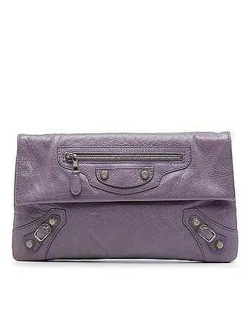 Balenciaga Lambskin Motocross Giant 12 Envelope Clutch (view 1)