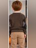 Gap Argyle Brown Black Gray Pullover Sweater Size S - photo 3