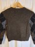 Gap Argyle Brown Black Gray Pullover Sweater Size S - photo 6