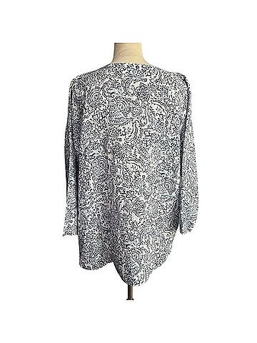 J.Jill Love Linen 3/4 Sleeve Blouse (view 2)