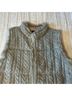 Talbots 40% Polyester 23% Wool 20% Metallic Fiber 17% Acrylic 76% Acrylic 24% Polyester 100% Polyester 100% Polyester Solid Gray Silver Vest Size S (petite) - photo 3