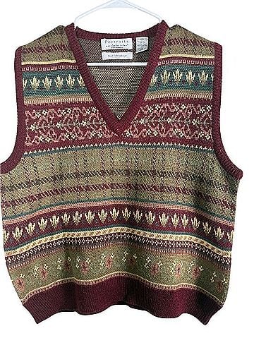 Northern Isles Portraits Sweater Vest (view 1)