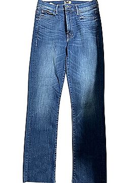 Mother Rascal Ankle Fray Jeans (view 1)