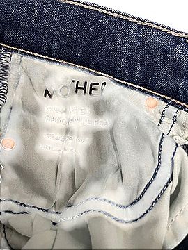 Mother Rascal Ankle Fray Jeans (view 2)