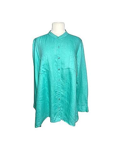 Eileen Fisher Long Sleeve Blouse (view 1)