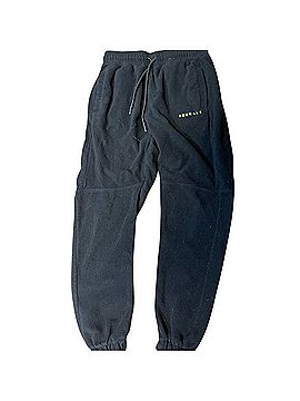 YoungLA Black Fleece Pants with Yellow Embroidery Fleece Pants (view 1)