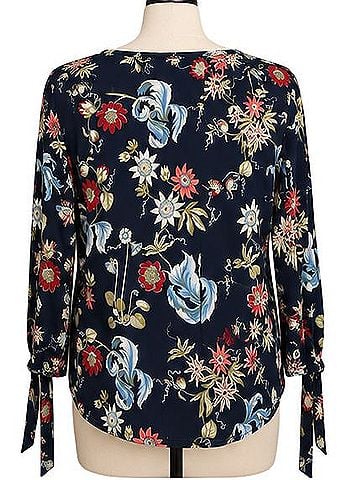 Ann Taylor Long Sleeve Blouse (view 2)