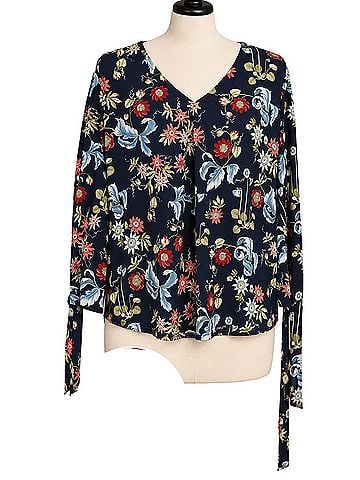 Ann Taylor Long Sleeve Blouse (view 1)