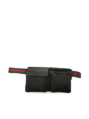Gucci GG Canvas Web Double Pocket Belt Bag (view 1)