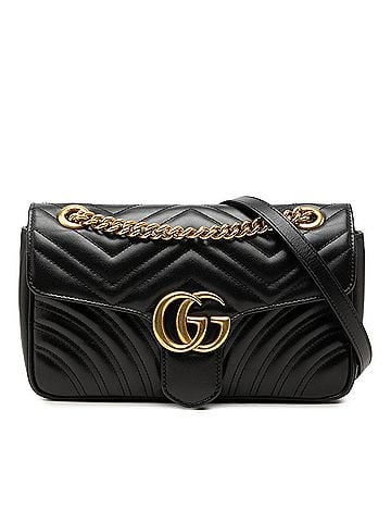 Gucci Medium GG Marmont Matelasse Calfskin Shoulder Bag (view 1)